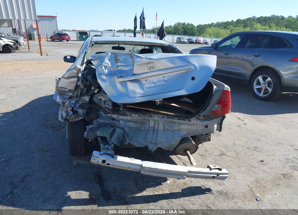 2002 HONDA CIVIC LX VIN: 1HGEM22592L056424