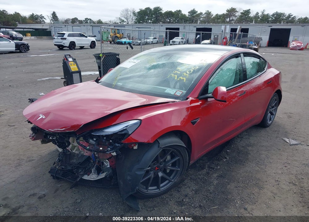 2021 TESLA MODEL 3 STANDARD RANGE PLUS REAR-WHEEL DRIVE VIN: 5YJ3E1EAXMF018437