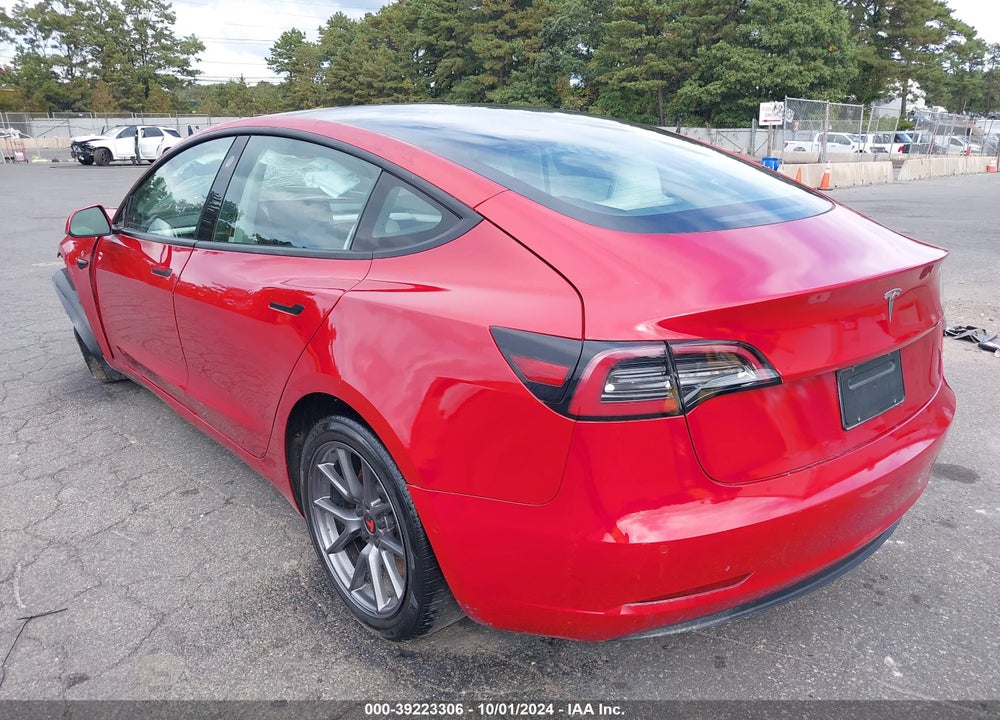 2021 TESLA MODEL 3 STANDARD RANGE PLUS REAR-WHEEL DRIVE VIN: 5YJ3E1EAXMF018437
