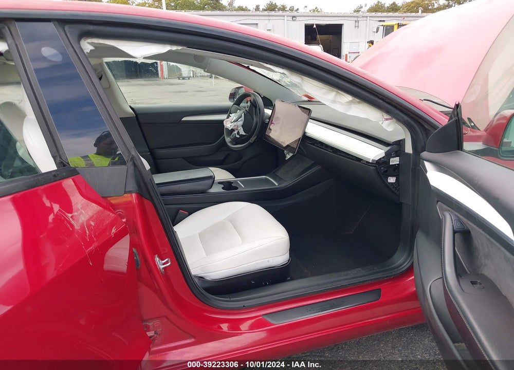 2021 TESLA MODEL 3 STANDARD RANGE PLUS REAR-WHEEL DRIVE VIN: 5YJ3E1EAXMF018437