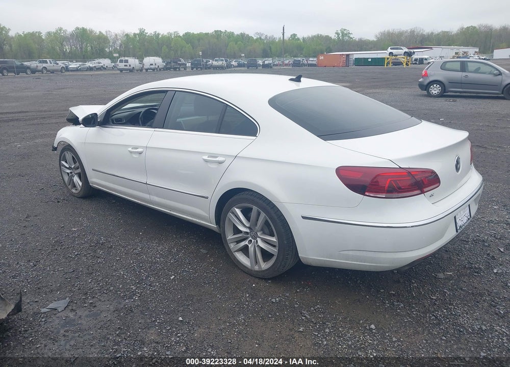 2015 VOLKSWAGEN CC 2.0T SPORT VIN: WVWBN7AN2FE827085