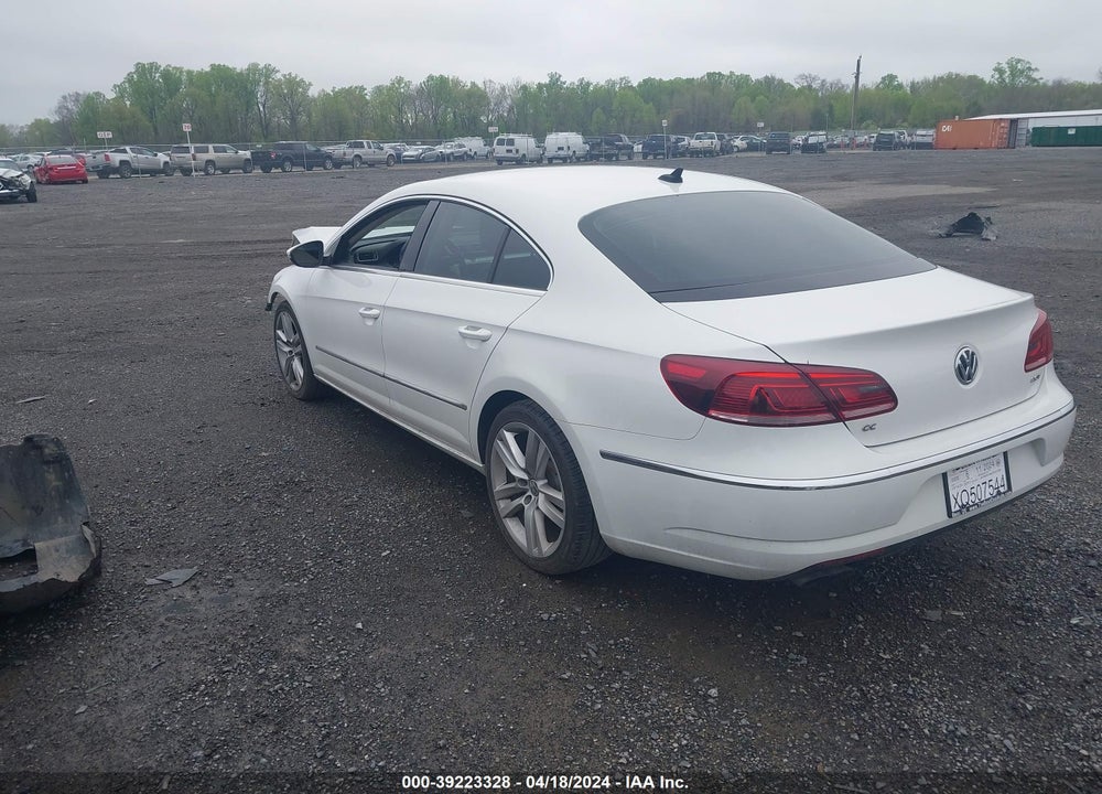 2015 VOLKSWAGEN CC 2.0T SPORT VIN: WVWBN7AN2FE827085