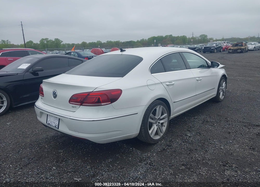 2015 VOLKSWAGEN CC 2.0T SPORT VIN: WVWBN7AN2FE827085