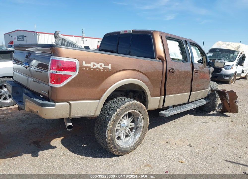 2011 FORD F-150 LARIAT VIN: 1FTFW1EF8BFC50632