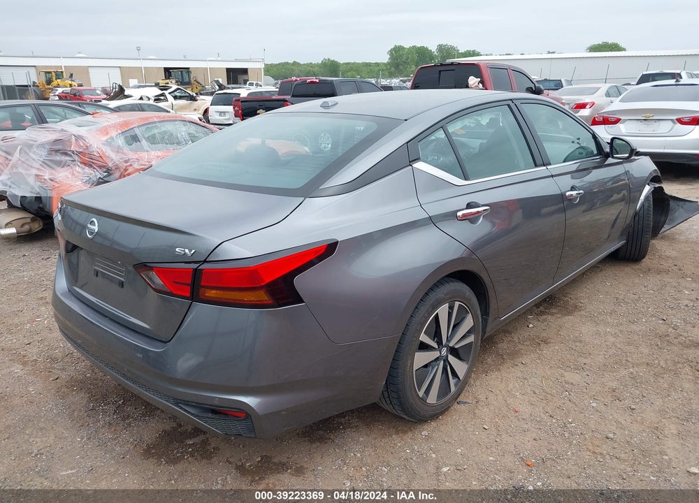 2022 NISSAN ALTIMA SV FWD VIN: 1N4BL4DV6NN384850