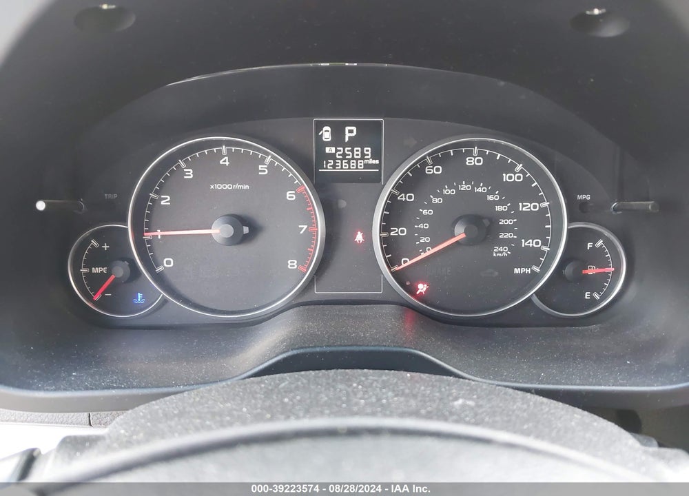 2013 SUBARU OUTBACK 2.5I PREMIUM VIN: 4S4BRBCC4D3321913