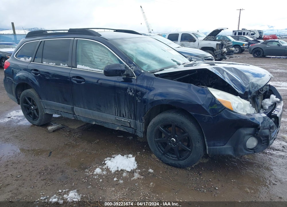 2013 SUBARU OUTBACK 2.5I PREMIUM VIN: 4S4BRBCC4D3321913