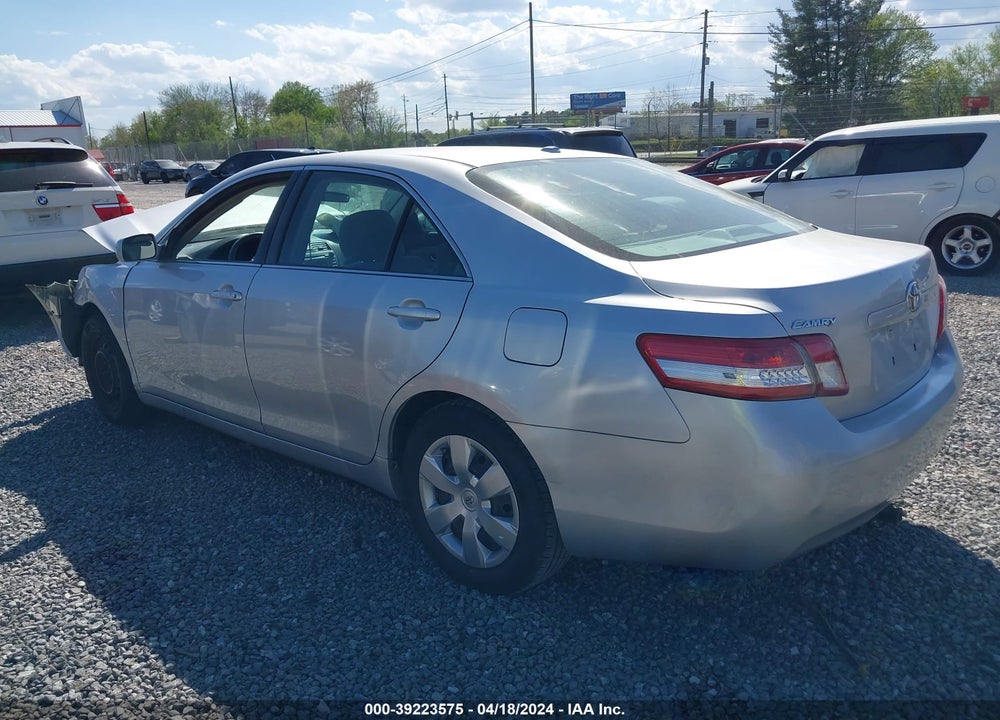 2010 TOYOTA CAMRY LE VIN: 4T1BF3EK0AU033833