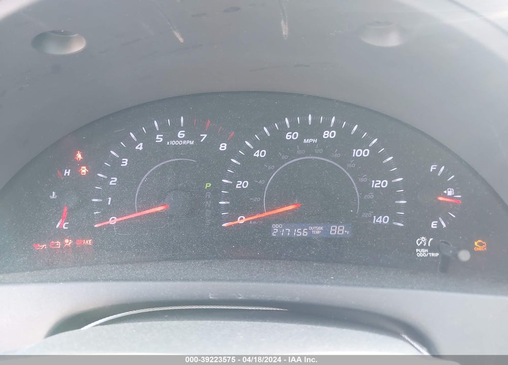 2010 TOYOTA CAMRY LE VIN: 4T1BF3EK0AU033833