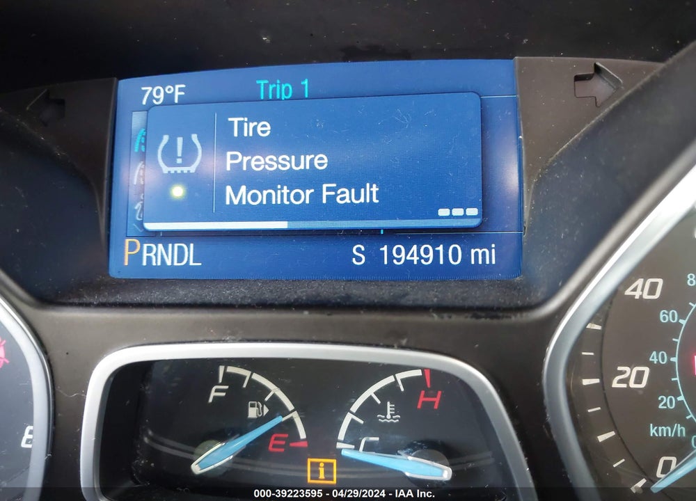 2014 FORD FOCUS S VIN: 1FADP3E23EL348931