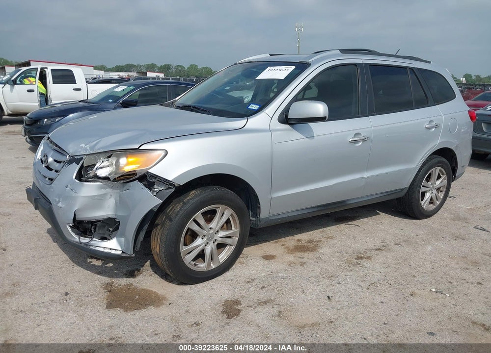 2010 HYUNDAI SANTA FE LIMITED VIN: 5NMSK3AB8AH393090