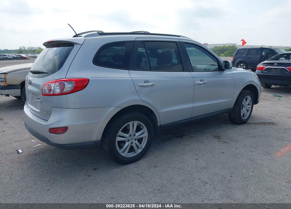 2010 HYUNDAI SANTA FE LIMITED VIN: 5NMSK3AB8AH393090