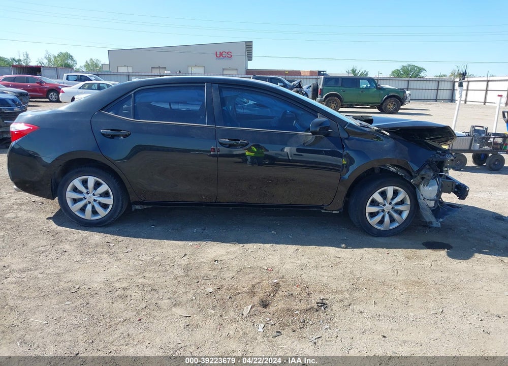 2016 TOYOTA COROLLA LE VIN: 5YFBURHE8GP450884