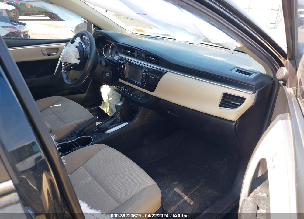2016 TOYOTA COROLLA LE VIN: 5YFBURHE8GP450884