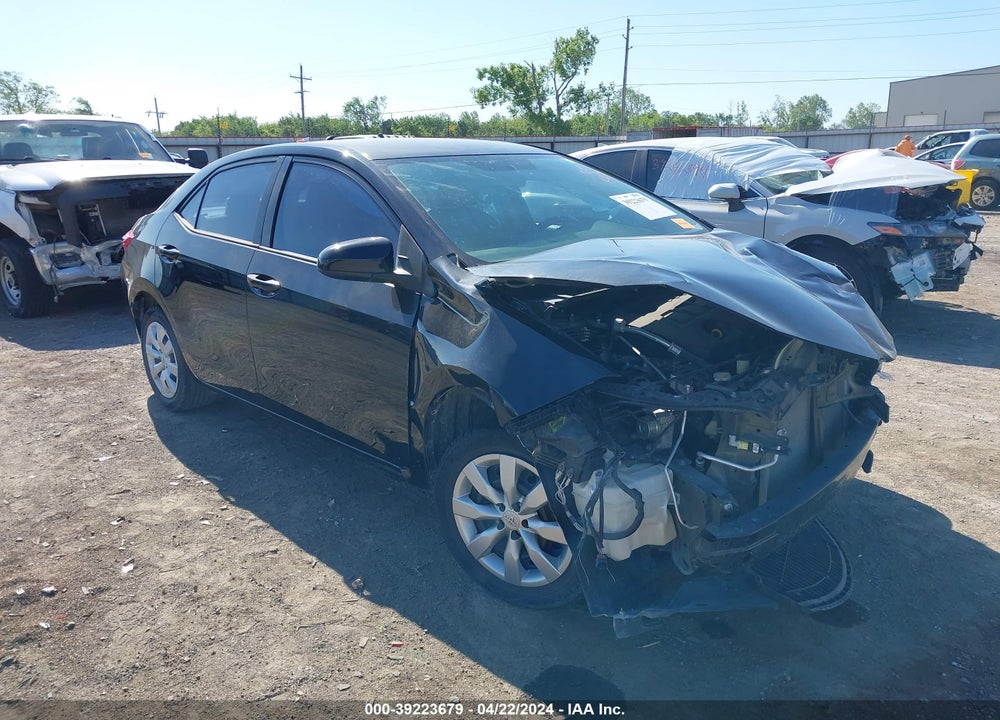 2016 TOYOTA COROLLA LE VIN: 5YFBURHE8GP450884