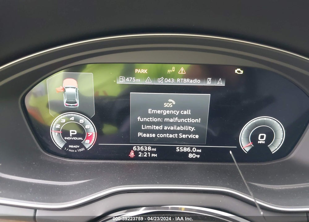 2021 AUDI Q5 PREMIUM PLUS 45 TFSI QUATTRO S TRONIC VIN: WA1BAAFY8M2039786
