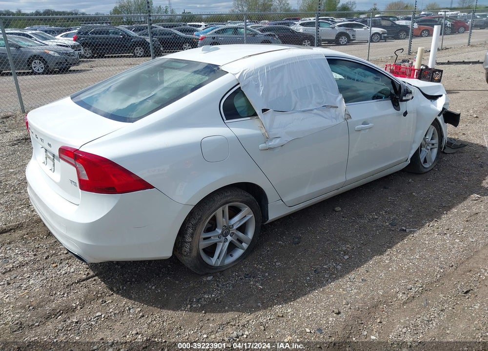 2014 VOLVO S60 VIN: YV1612FSXE1288777
