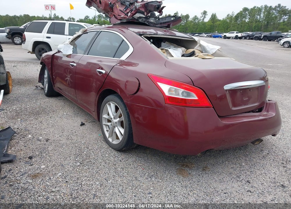 2009 NISSAN MAXIMA 3.5 SV VIN: 1N4AA51E19C824728