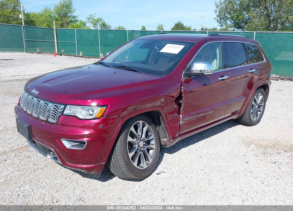 2017 JEEP GRAND CHEROKEE OVERLAND 4X4 VIN: 1C4RJFCG0HC808939