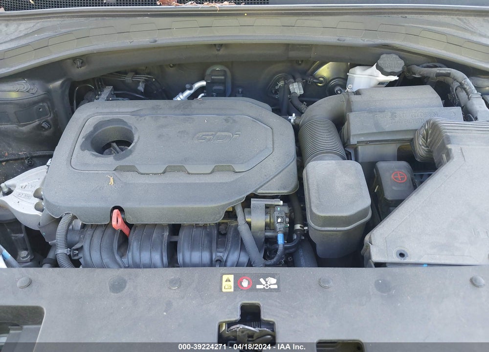 2020 HYUNDAI SANTA FE SEL VIN: 5NMS3CAD4LH194569