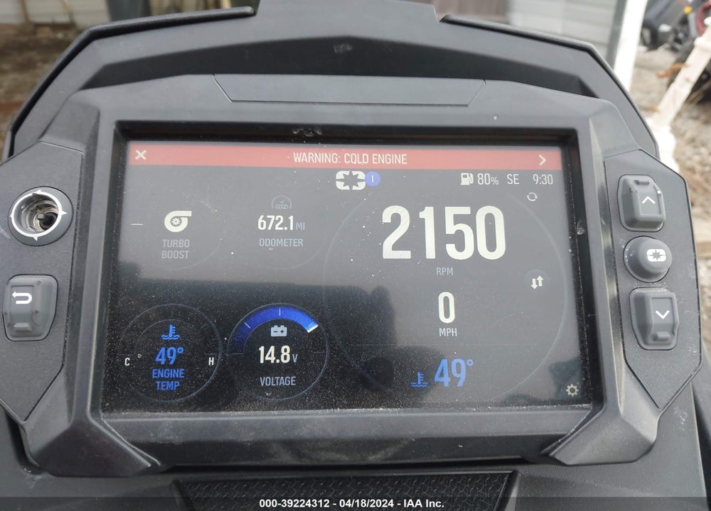 2022 POLARIS MATRYX 850 VIN: SN1TFG8MXNC221913