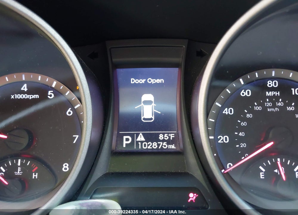 2016 HYUNDAI SANTA FE SPORT VIN: 5XYZTDLB5GG351235