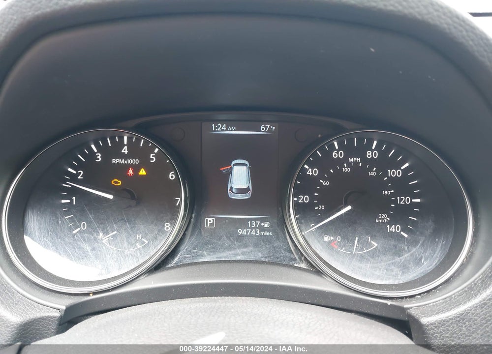 2017 NISSAN ROGUE S VIN: 5N1AT2MV4HC858655