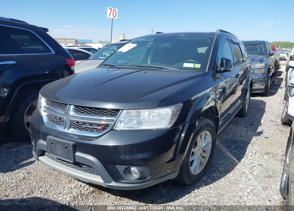 2013 DODGE JOURNEY SXT VIN: 3C4PDCBG0DT716176