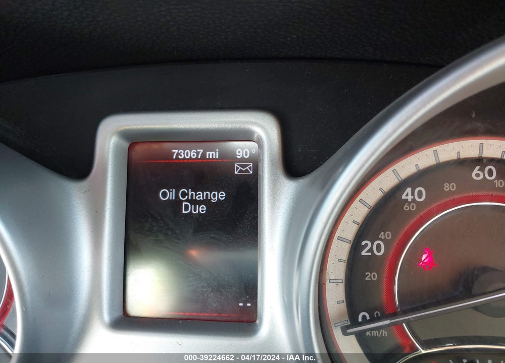 2013 DODGE JOURNEY SXT VIN: 3C4PDCBG0DT716176