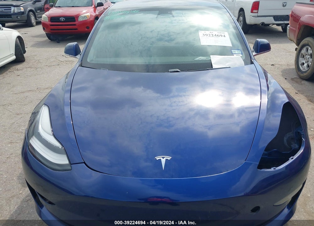 2020 TESLA MODEL 3 LONG RANGE DUAL MOTOR ALL-WHEEL DRIVE VIN: 5YJ3E1EB3LF628445