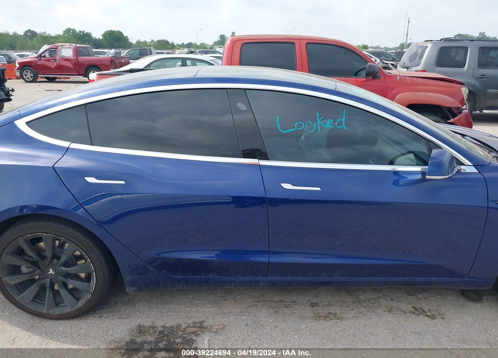2020 TESLA MODEL 3 LONG RANGE DUAL MOTOR ALL-WHEEL DRIVE VIN: 5YJ3E1EB3LF628445