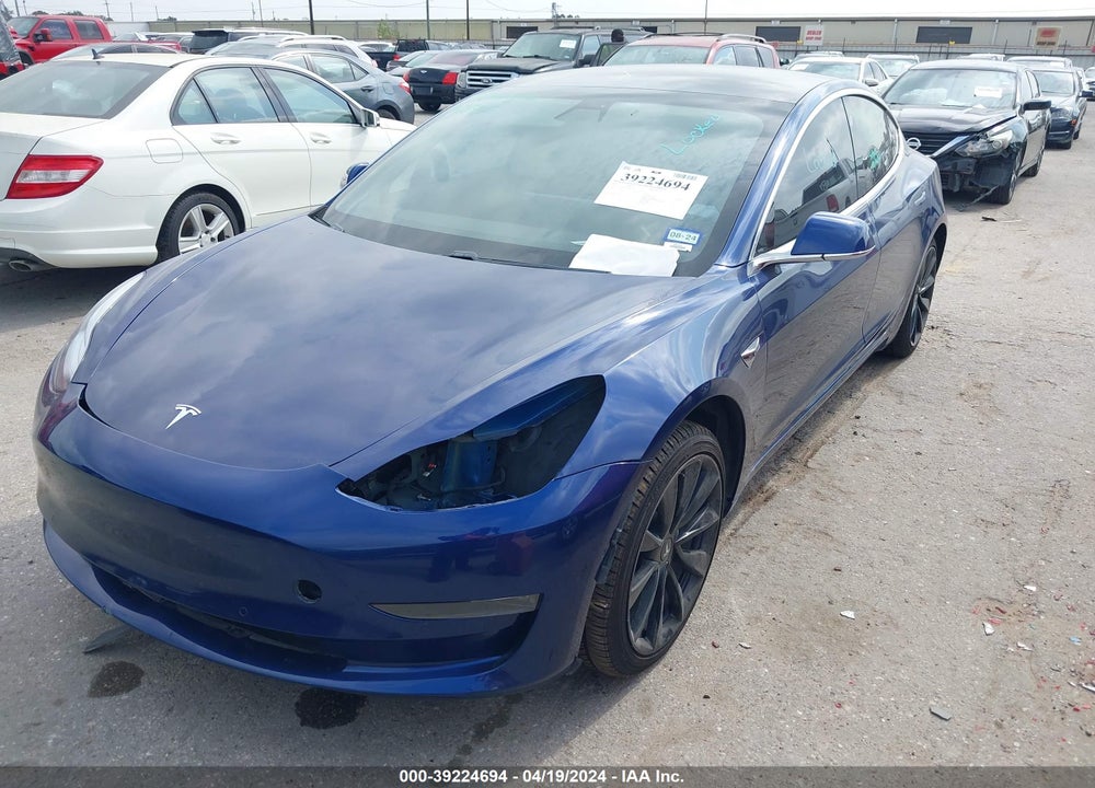 2020 TESLA MODEL 3 LONG RANGE DUAL MOTOR ALL-WHEEL DRIVE VIN: 5YJ3E1EB3LF628445