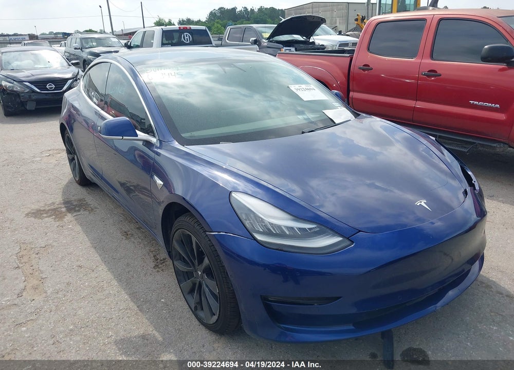 2020 TESLA MODEL 3 LONG RANGE DUAL MOTOR ALL-WHEEL DRIVE VIN: 5YJ3E1EB3LF628445