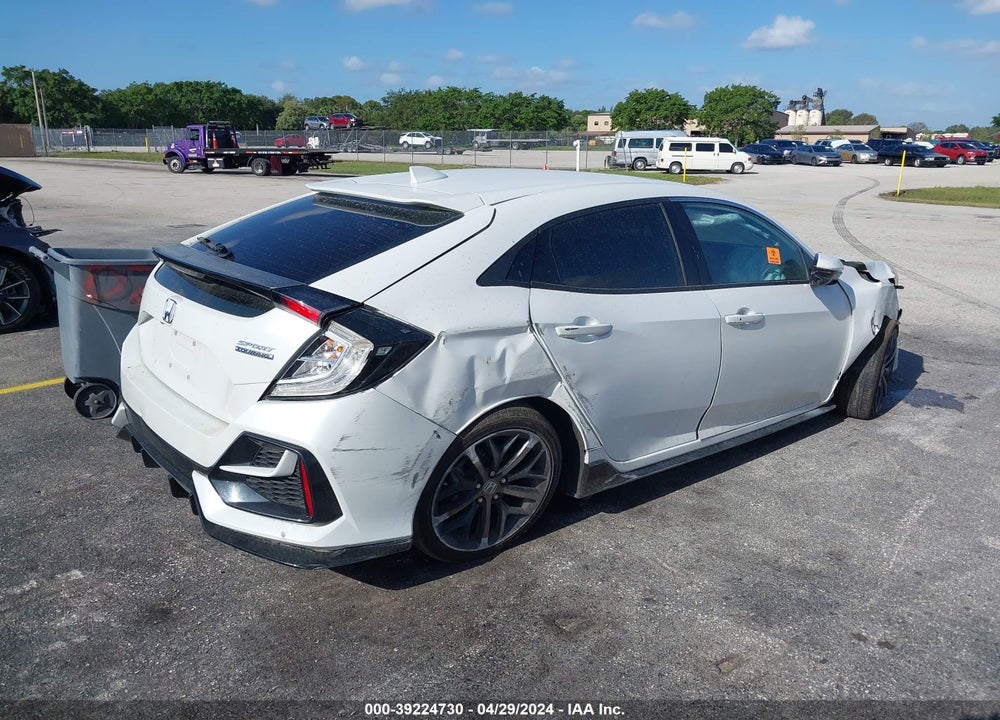 2021 HONDA CIVIC SPORT TOURING VIN: SHHFK7H9XMU206643