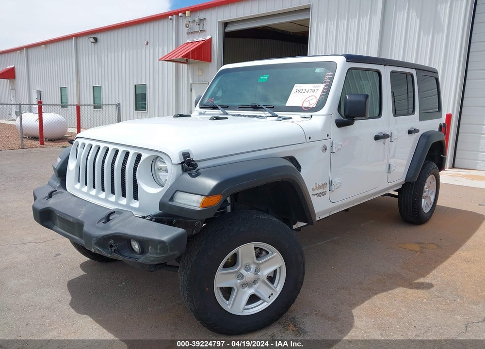 2018 JEEP WRANGLER UNLIMITED SPORT S 4X4 VIN: 1C4HJXDG9JW178391