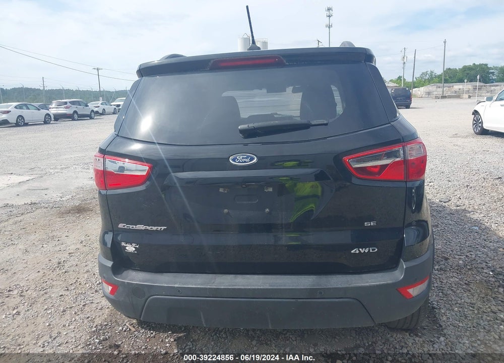 2021 FORD ECOSPORT SE VIN: MAJ6S3GL7MC407796