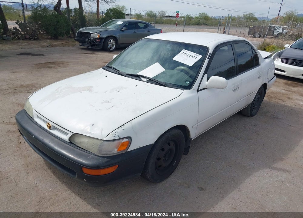 1996 TOYOTA COROLLA DX VIN: 2T1BB02E6TC174046