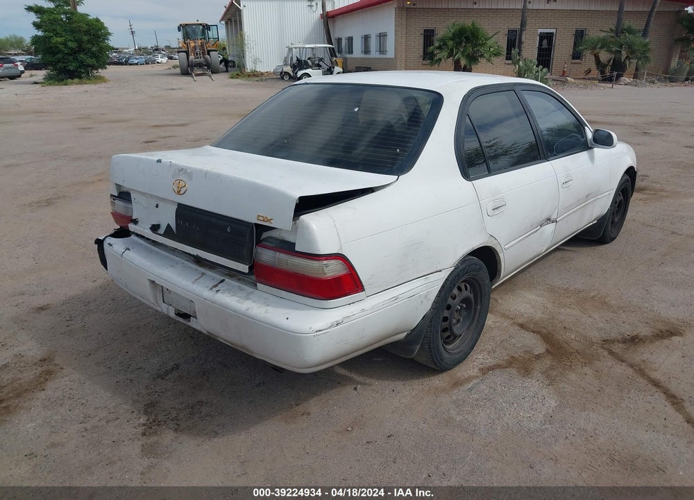 1996 TOYOTA COROLLA DX VIN: 2T1BB02E6TC174046