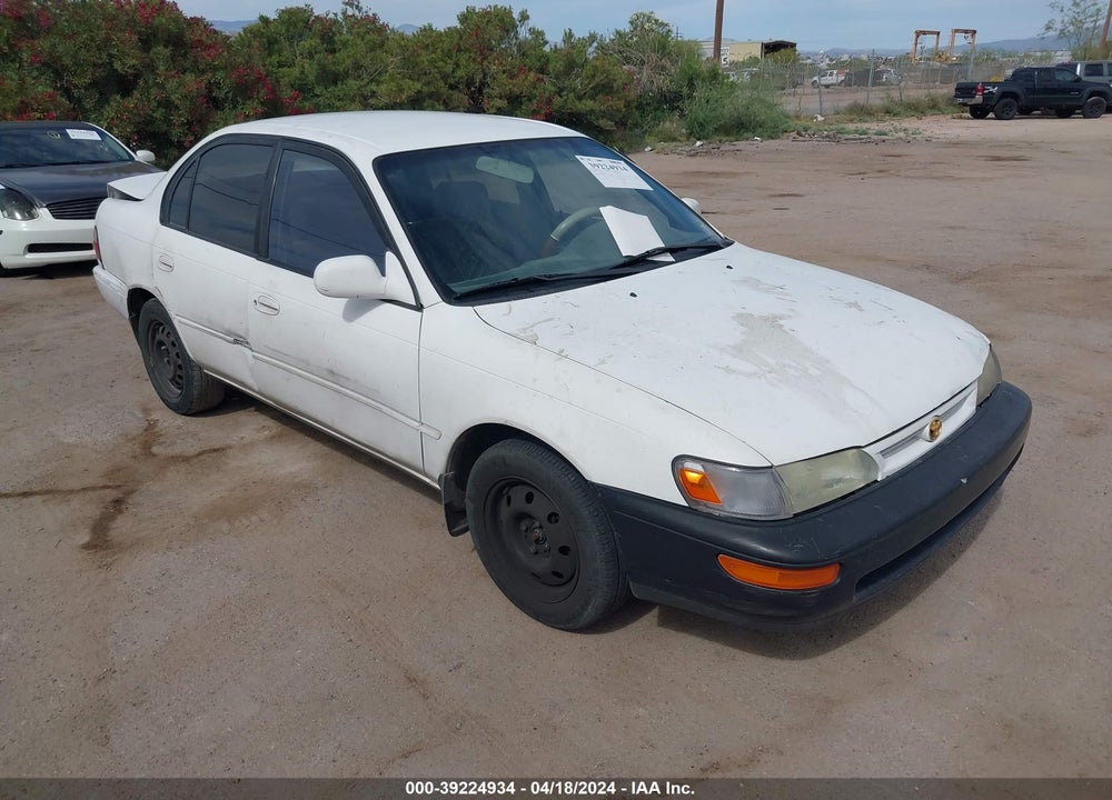 1996 TOYOTA COROLLA DX VIN: 2T1BB02E6TC174046