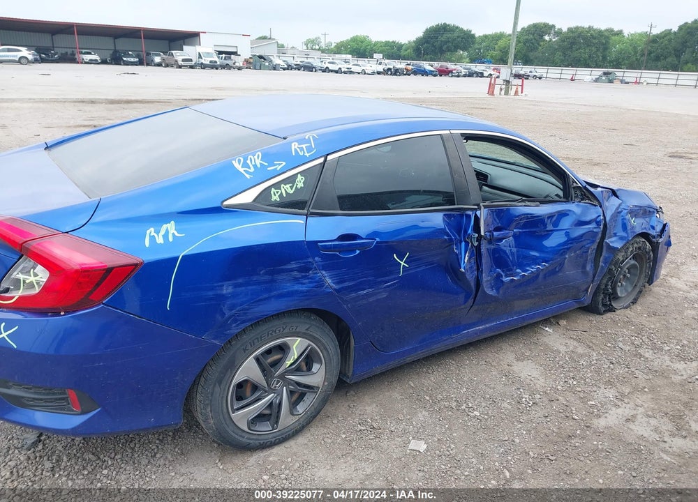 2021 HONDA CIVIC LX VIN: 2HGFC2F6XMH517639
