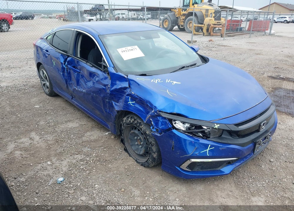 2021 HONDA CIVIC LX VIN: 2HGFC2F6XMH517639
