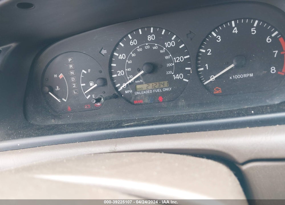 1999 TOYOTA CAMRY LE VIN: 4T1BG22K0XU402307