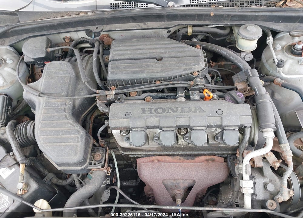 2002 HONDA CIVIC LX VIN: 2HGES16652H542339