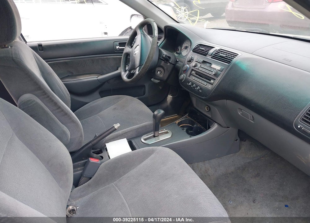 2002 HONDA CIVIC LX VIN: 2HGES16652H542339