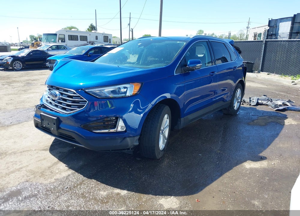 2020 FORD EDGE SEL VIN: 2FMPK4J92LBB49375