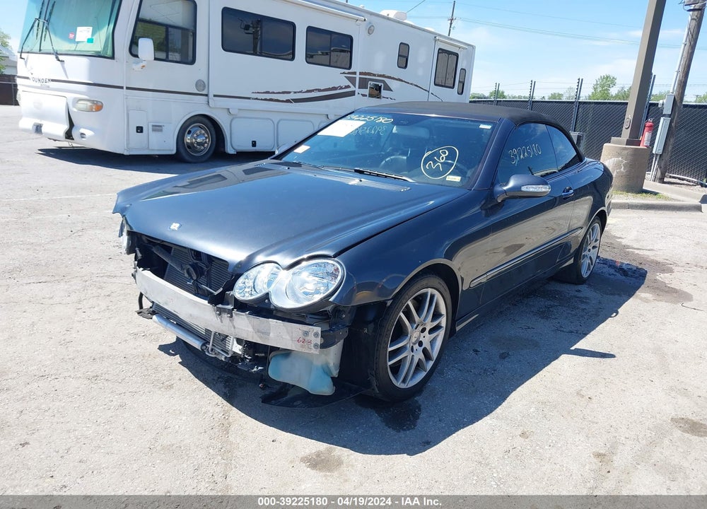 2008 MERCEDES-BENZ CLK 350 VIN: WDBTK56F18F240164