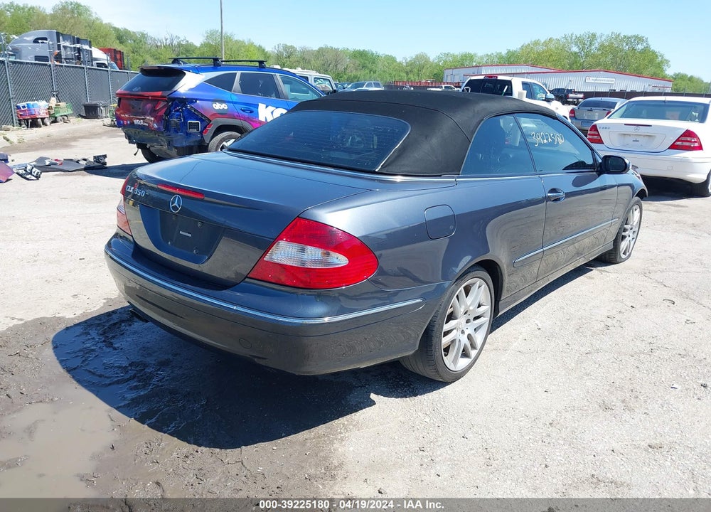 2008 MERCEDES-BENZ CLK 350 VIN: WDBTK56F18F240164