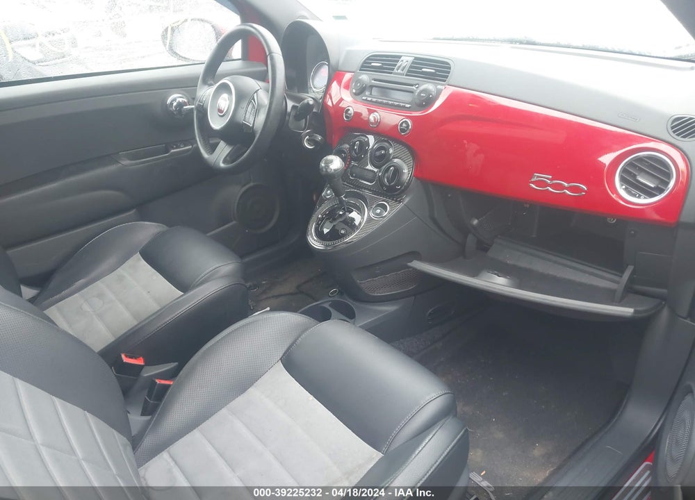 2012 FIAT 500 SPORT VIN: 3C3CFFBR3CT310634