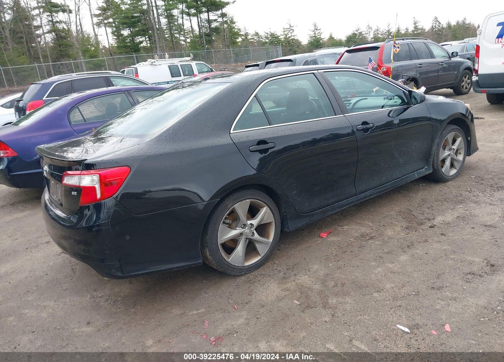 2012 TOYOTA CAMRY SE LIMITED EDITION VIN: 4T1BF1FK3CU187765