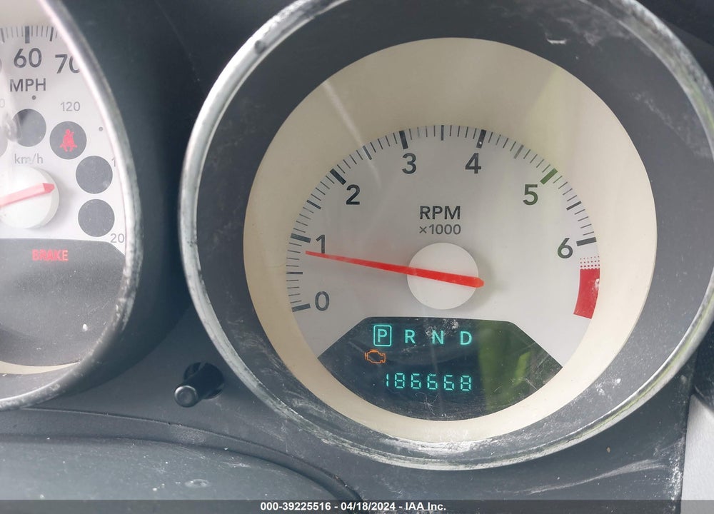 2007 DODGE CALIBER R/T VIN: 1B3HE78K97D424929